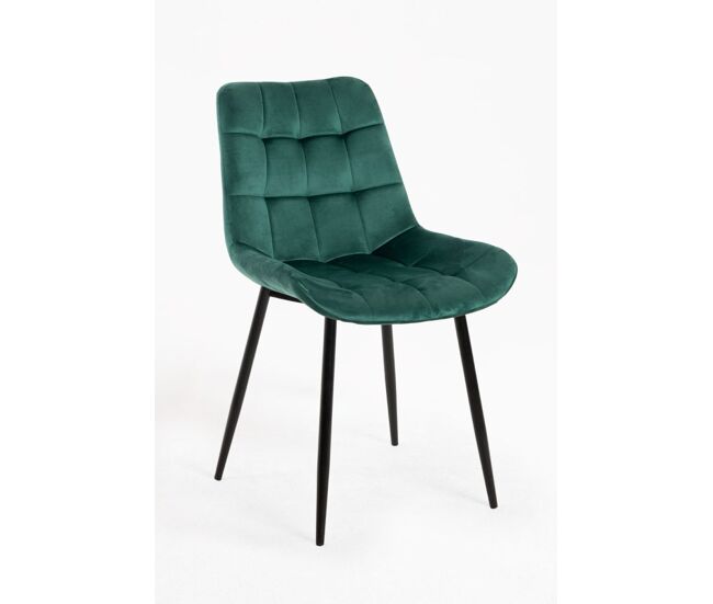 Silla teray terciopelo - verde