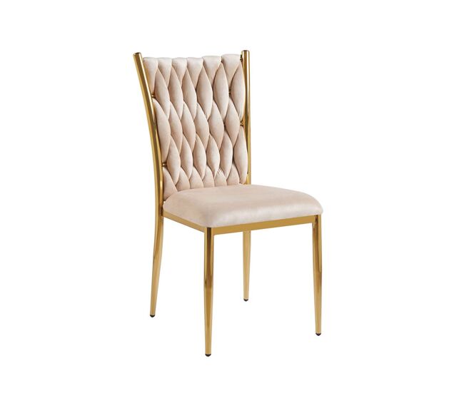 Silla Wiwen Golden Terciopelo