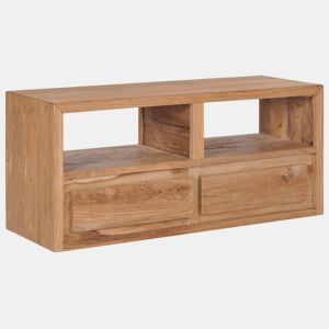 Móvel TV aparador TV design prático 90 cm madeira maciça teca 2502086
