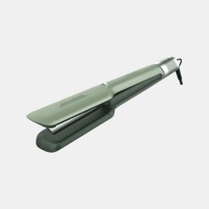 Cecotec Prancha de Cabelo com Ar Air Lisse Olive. 600W, Protege o Cabelo, Tecnologia Iónica, Queratina e Óleo de Argan