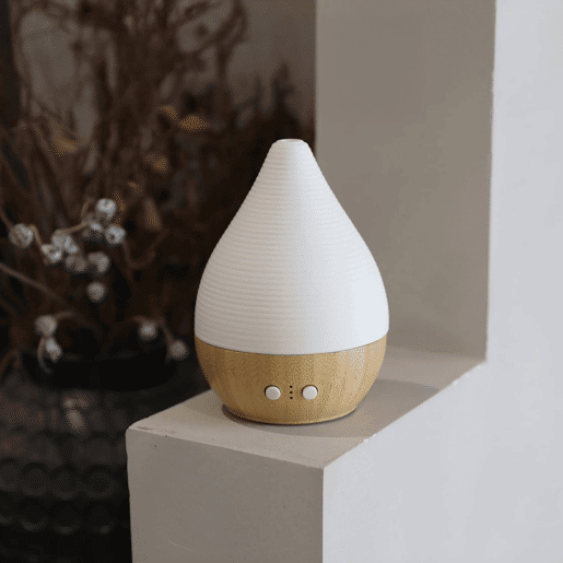 Umidificador Well Home com fragrância de lavanda e jasmim