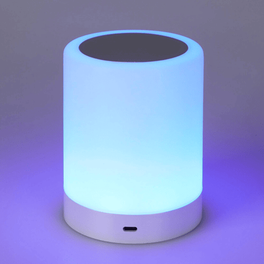 Lâmpada de toque recarregável Well Home com mudança de cor
