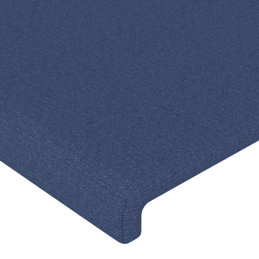 vidaXL Cabeceira Azul 160x5x118128 cm Tecido