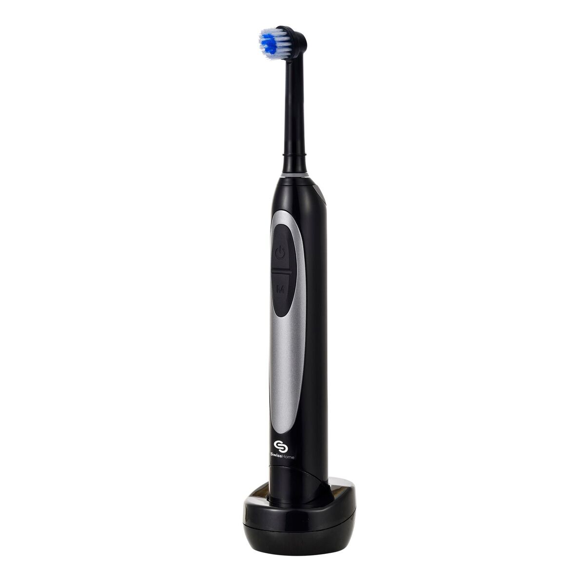 Swiss Home Cepillo de dientes eléctrico con 3 Funciones Dark Waterproof