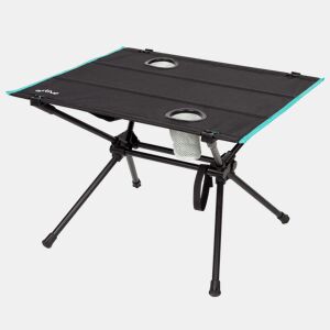Aktive Mesa de acampamento dobrável 62x56x42 cm com porta-copos