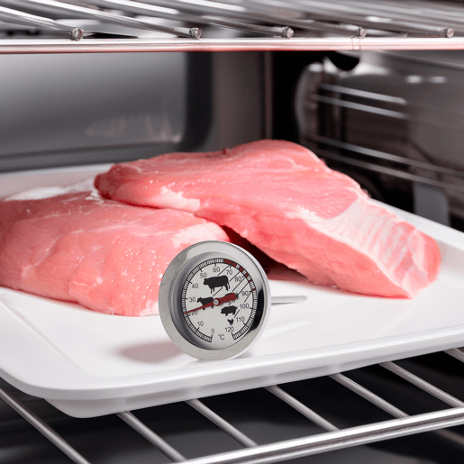 Termômetro de carne Well Home resistente até 300 graus Termômetro de carne Well Home resistente até 300 graus
