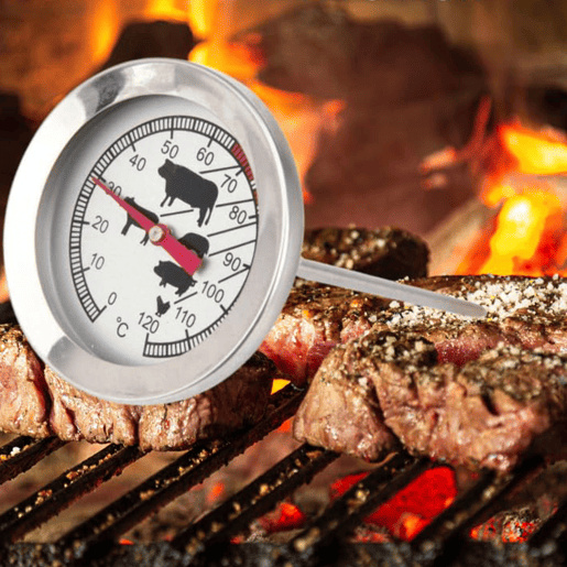Termômetro de carne Well Home resistente até 300 graus Termômetro de carne Well Home resistente até 300 graus