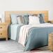 Conjunto Cabecero y Mesitas de 2 cajones de Madera Maciza Conjunto Cabecero y Mesitas de 2 cajones de Madera Maciza Marrón