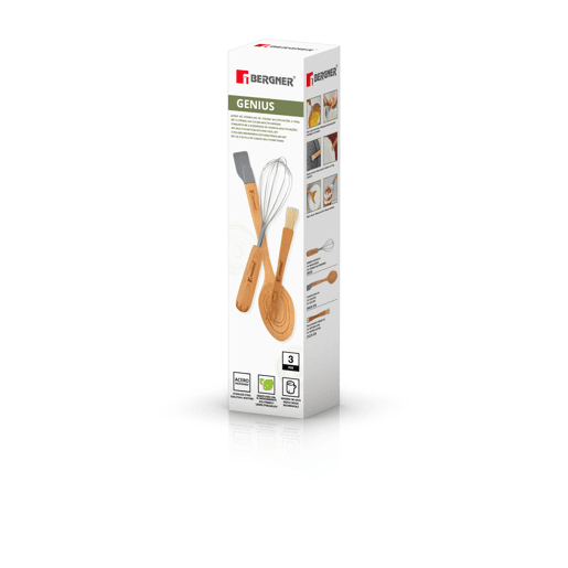 Conjunto de Utensílios de Cozinha Bergner GENIUS