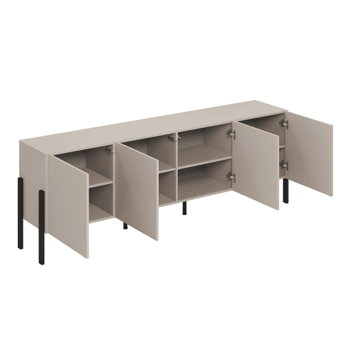 Suporte para TV 4 portas 200 cm Bérénice Cachemira