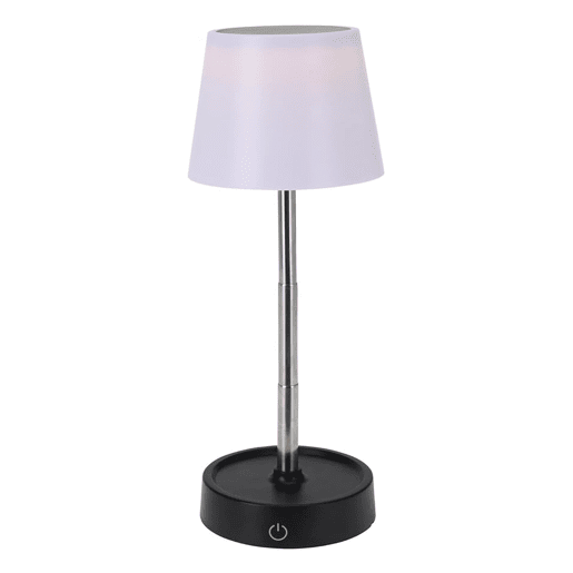 Candeeiro de mesa retrátil Well Home com luz LED SMD quente
