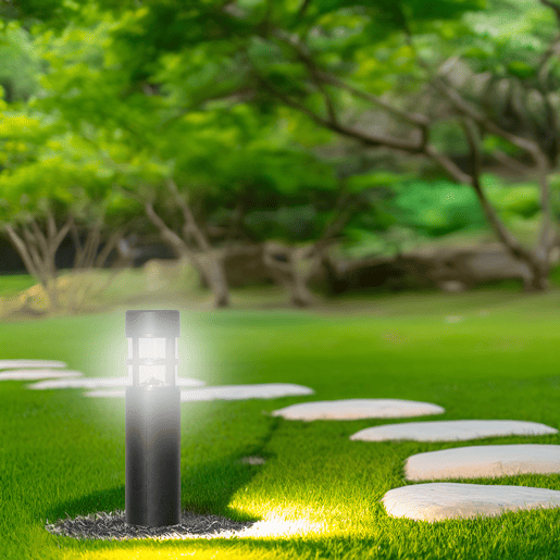 Well Home Solar Spike Light com LED quente