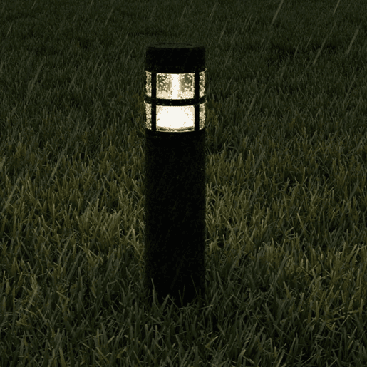 Well Home Solar Spike Light com LED quente