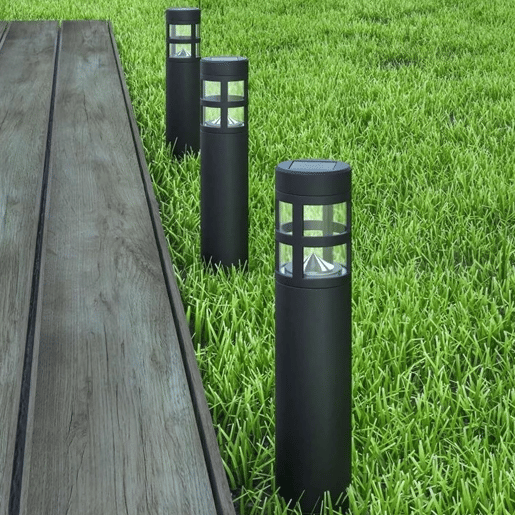 Well Home Solar Spike Light com LED quente