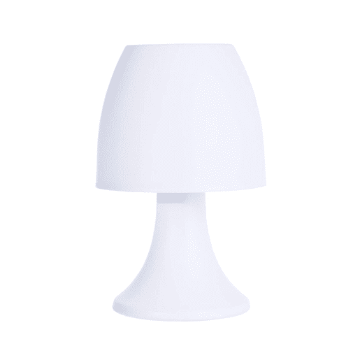 Well Home Candeeiro de mesa LED com lâmpada