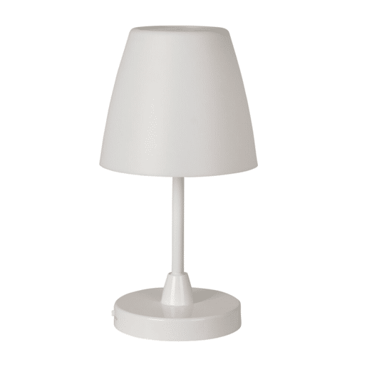 Candeeiro de mesa LED recarregável Well Home com 3 níveis de brilho