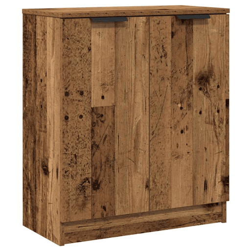 vidaXL Aparadores 3 pcs 60x30x70 cm derivados de madeira madeira velha