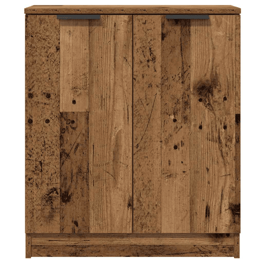 vidaXL Aparadores 3 pcs 60x30x70 cm derivados de madeira madeira velha
