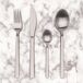 Set de 3 Tenedores de mesa NICE Bergner Set de 3 Tenedores de mesa NICE Bergner Plateado