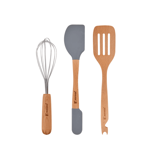 Conjunto de Utensílios de Cozinha Bergner GENIUS Cinzento