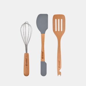 Conjunto de Utensílios de Cozinha Bergner GENIUS Cinzento