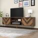 Mueble TV de panel de partículas con 2 puertas Mueble TV de panel de partículas con 2 puertas Natural