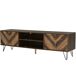 Mueble TV de panel de partículas con 2 puertas Mueble TV de panel de partículas con 2 puertas Natural