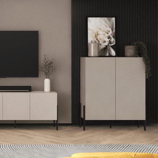 Bérénice Cashmere Armário de 2 portas