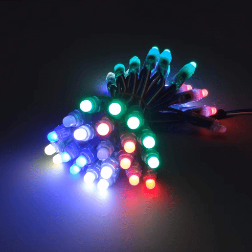 Fio de luz LED solar Well Home com 400 LEDs