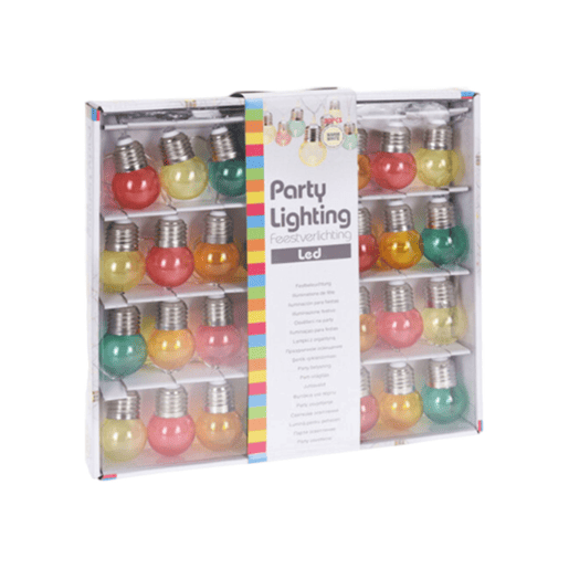 Well Home Party Lights - Fio de 30 lâmpadas