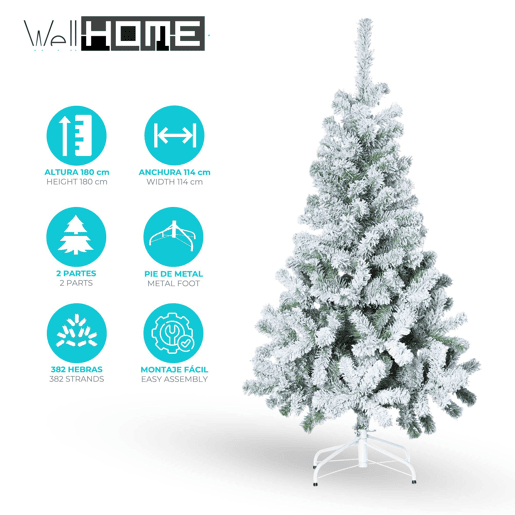 Bem Home Abeto com efeito nevado