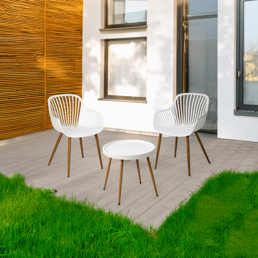 Conjunto de jardim de 3 peças Well Home