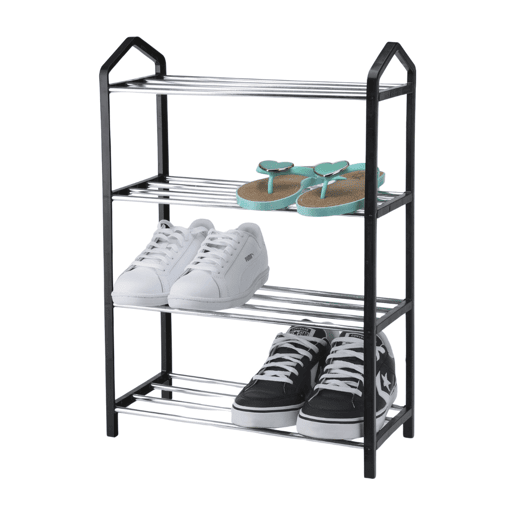 Well Home Organizador de sapatos de 4 camadas