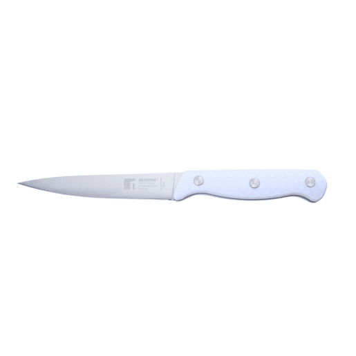 Conjunto de Facas Bergner NATURALLY BG Branco 4 Peças