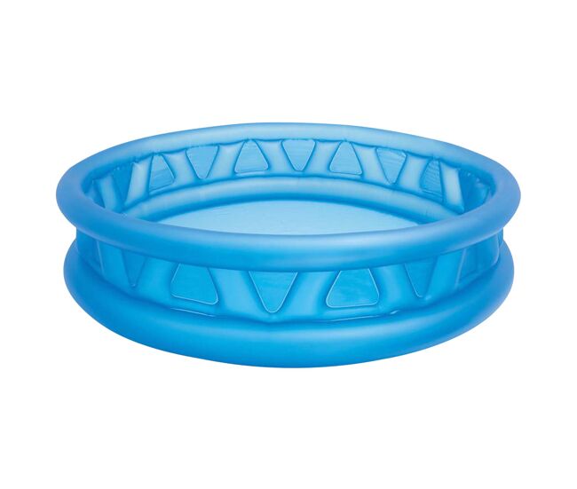 Piscina hinchable infantil con 2 aros y relieve intex