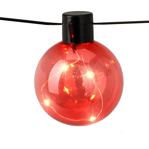 Well Home LED String Lights com temporizador e 10 lâmpadas