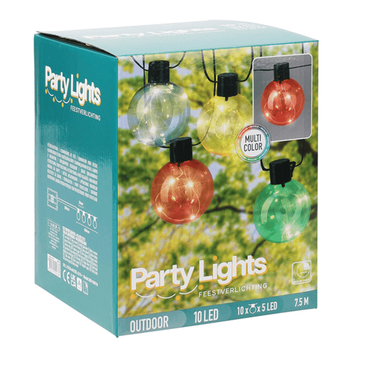 Well Home LED String Lights com temporizador e 10 lâmpadas