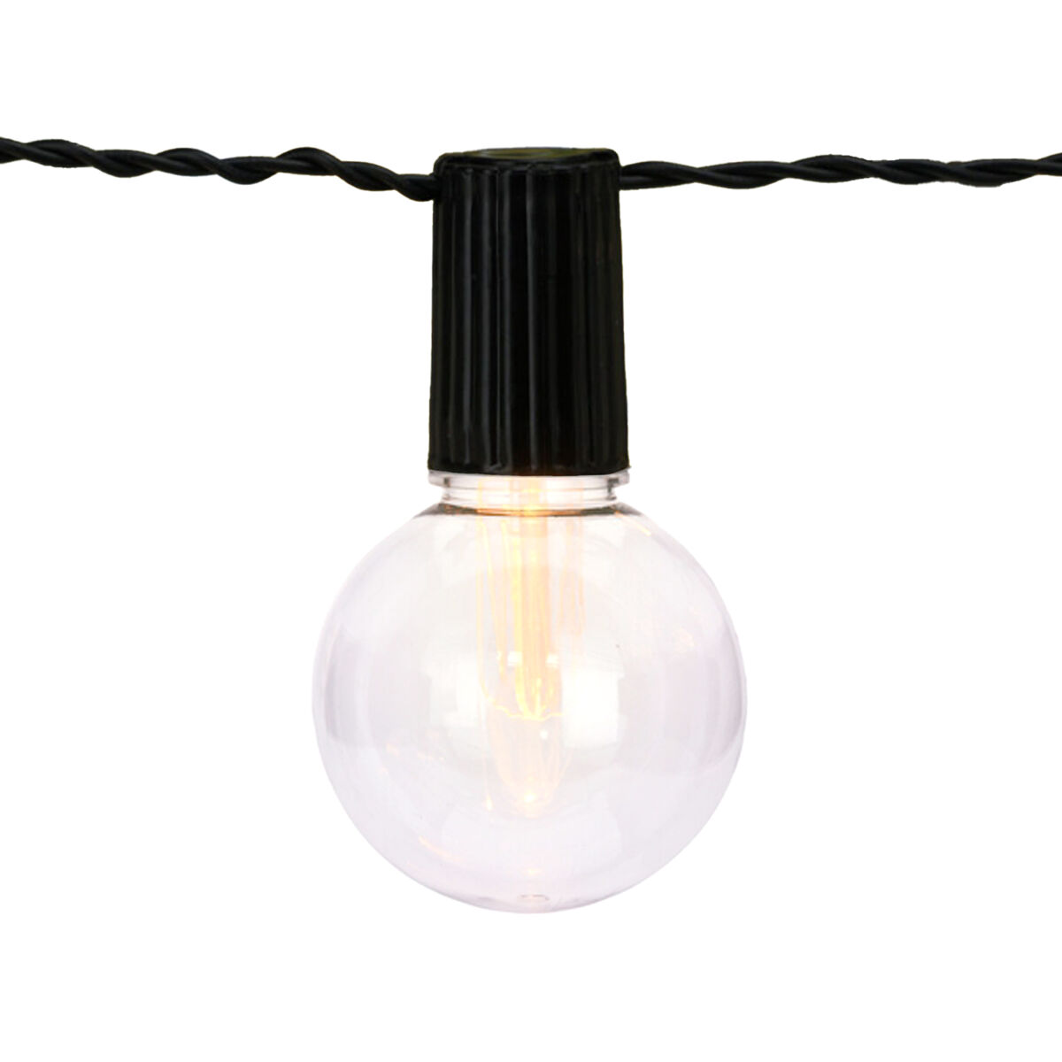 Well Home Set de 10 Luces Cálidas de Fiesta Solar con Panel LED