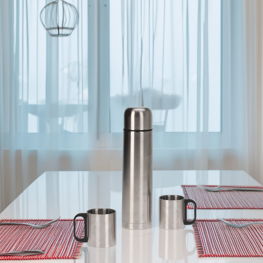 Well Home Thermos Bullet Modelo - Inclui 2 xícaras