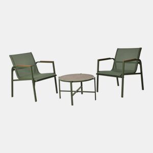 Conjunto de móveis de jardim de 3 peças Well Home