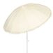 Aktive Sombrilla playa 16 varillas con flecos Aktive Sombrilla playa 16 varillas con flecos Beige