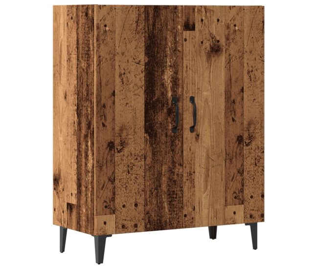 Vidaxl aparador de madera de ingeniería envejecida 70x34x90 cm