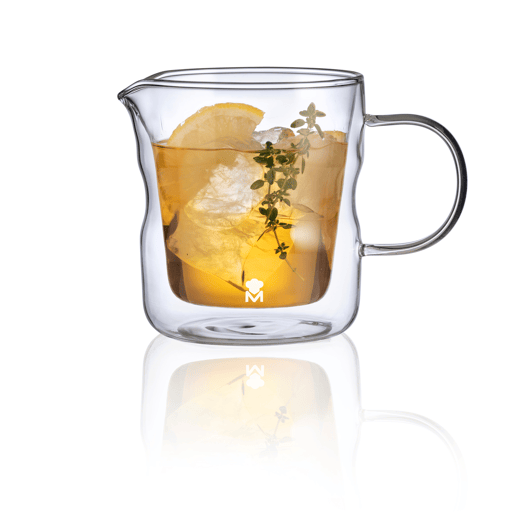 Jarro de leite de parede dupla MIXOLOGY em MasterPRO