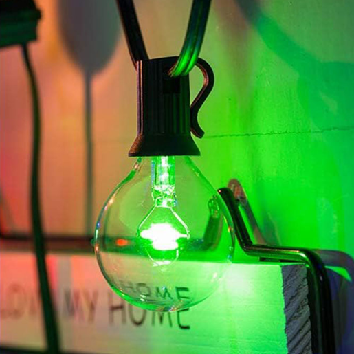 Well Home Conjunto de 10 luzes solares quentes para festas com painel de LED
