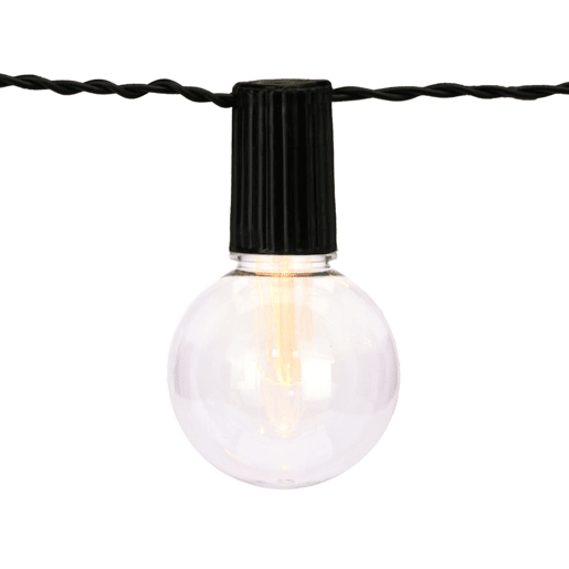 Well Home Conjunto de 20 luzes solares quentes para festas com painel de LED