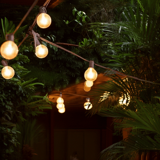 Well Home Conjunto de 20 luzes solares quentes para festas com painel de LED