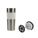 Taza de Acero Inoxidable Coffe & Tea Lovers Taza de Acero Inoxidable Coffe & Tea Lovers Blanco