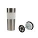 Taza de Acero Inoxidable Coffe & Tea Lovers Taza de Acero Inoxidable Coffe & Tea Lovers Blanco