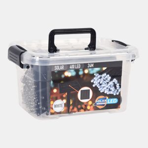 Fio de luz LED solar Well Home com 400 lâmpadas