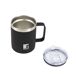 Taza de Acero Inoxidable Coffe & Tea Lovers Taza de Acero Inoxidable Coffe & Tea Lovers Negro